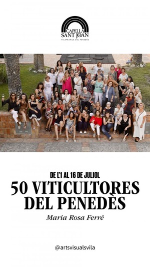 poster 50 viticultores del penedes